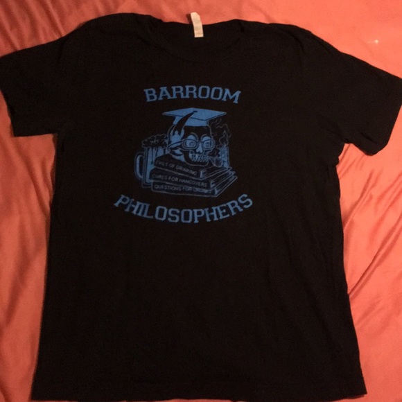 Other - Barroom Philosophers Black Unisex Tee